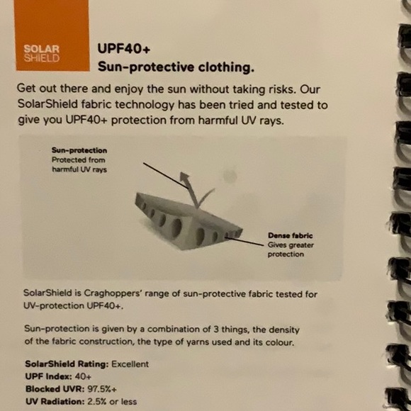 Craghoppers NOSILIFE BALBOR LONG SLEEVE SHIRT - Ocean Blue - Picture 12 of 14